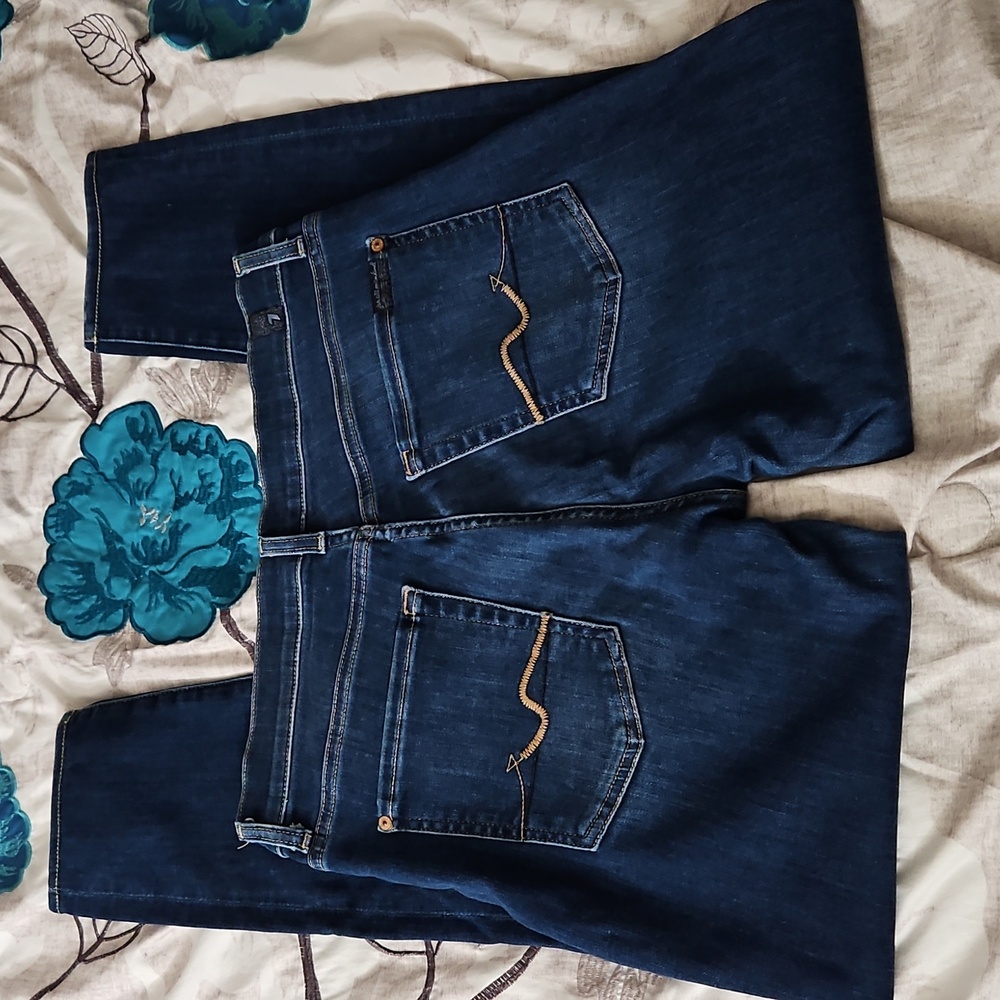 7 For All Mankind High Waisted Gwenevere Denim Jeans